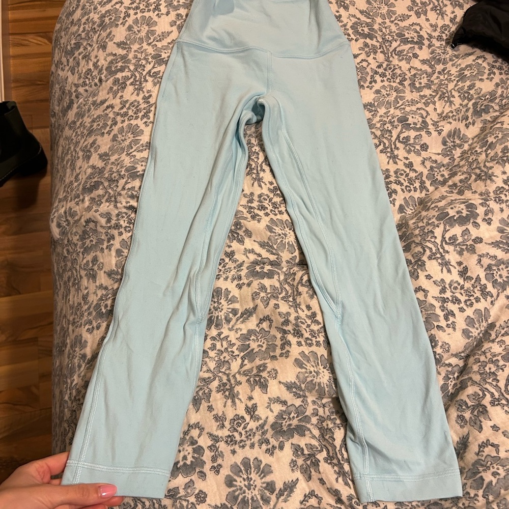 Light Blue lululemon leggings